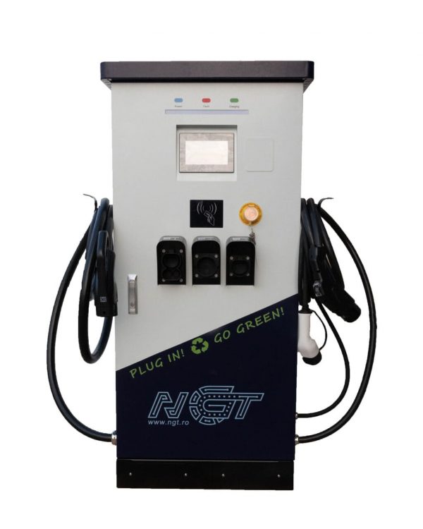 Stație NGT de încărcare Ultrarapida DC 142KW (DC60+60KW/AC22KW) Triple GUN