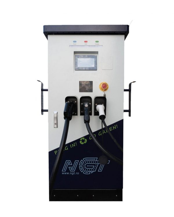 Stație NGT de încărcare Ultrarapida DC 142KW (DC60+60KW/AC22KW) Triple GUN
